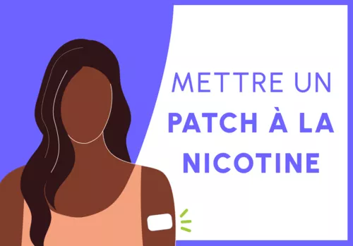 Comment mettre un patch de nicotine ?